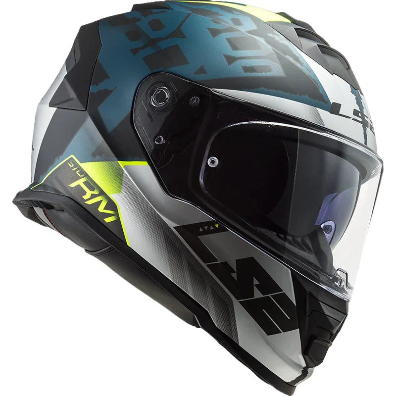 LS2 FF800 STORM II - SPRINTER - M.SILVER COBALT