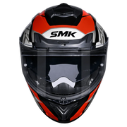 SMK TYPHOON STYLE Helmet - Gloss Black Red - (GL236)