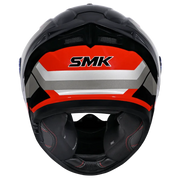 SMK TYPHOON STYLE Helmet - Gloss Black Red - (GL236)