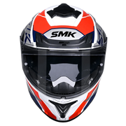 SMK TYPHOON STYLE Helmet - Gloss White Red - (GL136)