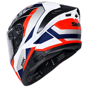 SMK TYPHOON STYLE Helmet - Gloss White Red - (GL136)