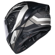 SMK TYPHOON STYLE Helmet - Gloss Black Grey - (GL266)