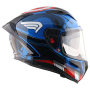 Axor Street Marvel Captain America Helmet - Gloss Blue White Red