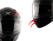 Axor Street Marvel Captain America Helmet - Gloss Blue White Red