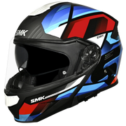 SMK GULLWING VENTURE Helmet - Gloss Blue Red - (GL253) (Flip-Up Helmet)