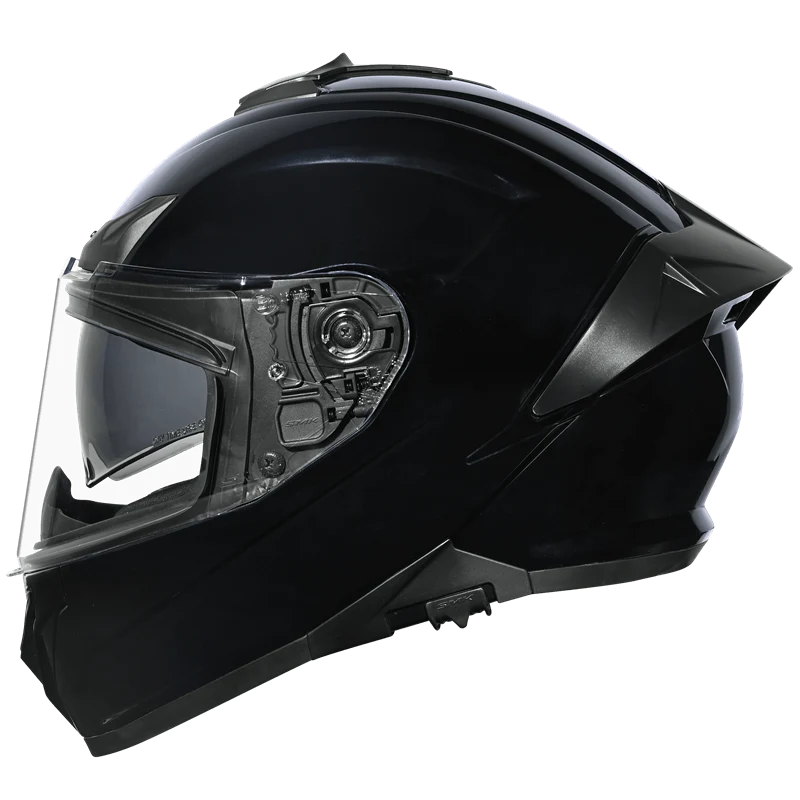 SMK TYPHOON SOLID Helmet - Gloss Black - (GL200)