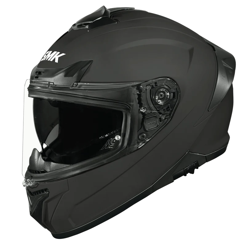 SMK TYPHOON SOLID Helmet - Matt Black - (MA200)