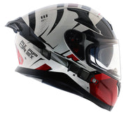 Axor Apex Hex-2 Helmet - Gloss White Red
