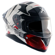 Axor Apex Hex-2 Helmet - Gloss White Red