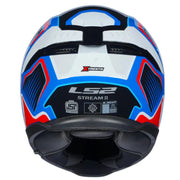 LS2 FF320 STREAM II - XTRENTA - GLOSS BLUE RED