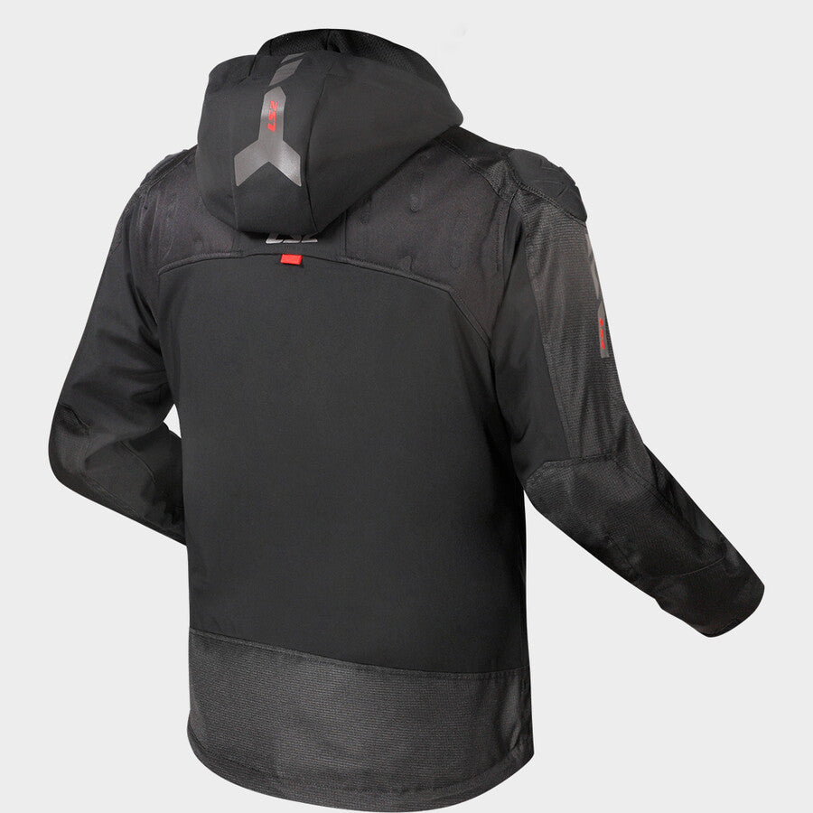 LS2 ZIRCONIUM EVO JACKET - BLACK RED - CE CLASS A CERTIFIED