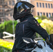 LS2 ZIRCONIUM EVO JACKET - BLACK RED - CE CLASS A CERTIFIED