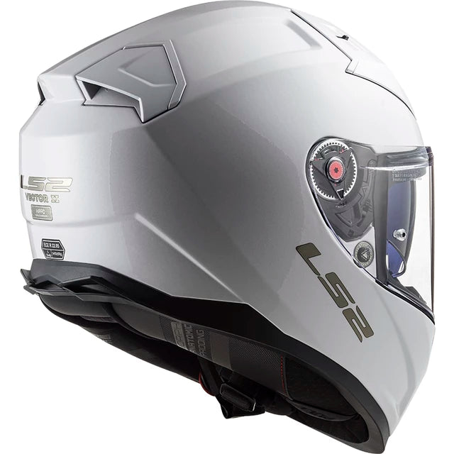 LS2 FF811 VECTOR II SOLID - GLOSS WHITE