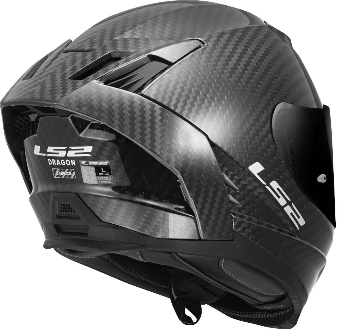 LS2 FF807 DRAGON SOLID GLOSS CARBON
