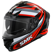 SMK TYPHOON FREERIDE Helmet - Gloss White Red - (GL236)