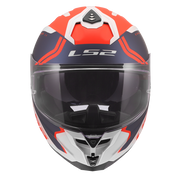 LS2 FF817 CHALLENGER II - TITAN - WHITE BLUE RED