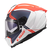 LS2 FF817 CHALLENGER II - TITAN - WHITE BLUE RED