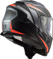 LS2 FF800 STORM II - RACER - M.TITANIUM ORANGE