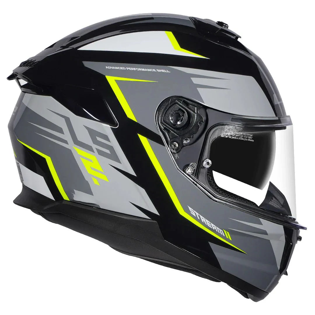 LS2 FF320 STREAM II - METEOR - BLACK H.V. YELLOW