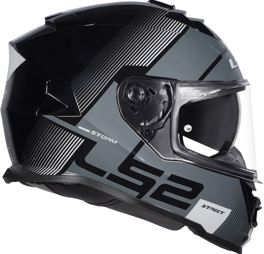 LS2 FF800 STORM II - EPIC - BLACK WHITE