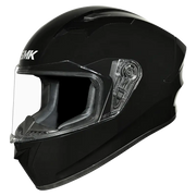 SMK STELLAR SOLID Helmet - Matt Black - (MA200)